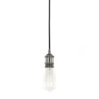 Classo, nowoczesna oprawka wisząca, czarna, E27, DS-M-034 SHINY BLACK
